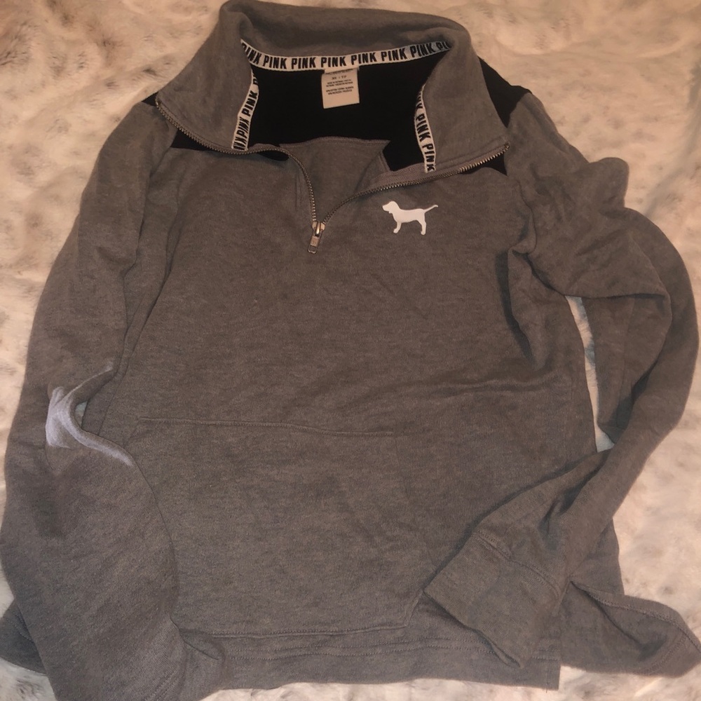 PINK quarter zip.